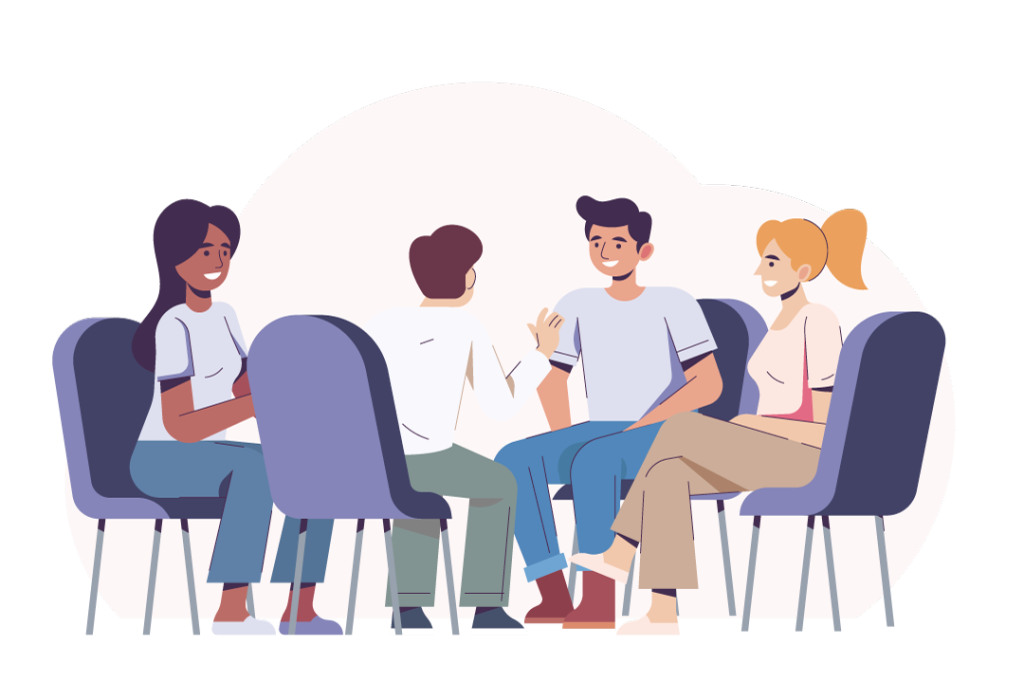 Fysieke groepstherapie op locatie